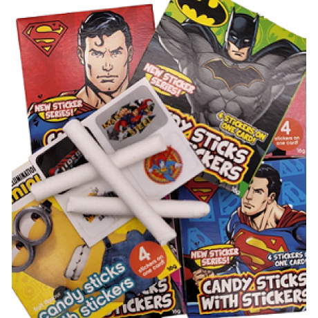 Candy Sticks (Cartoon/Hero) Candy Sticks (Cartoon/Hero)